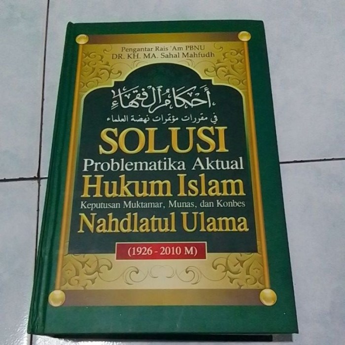 Perkembangan pemikiran keagamaan di dalam Nahdlatul Ulama