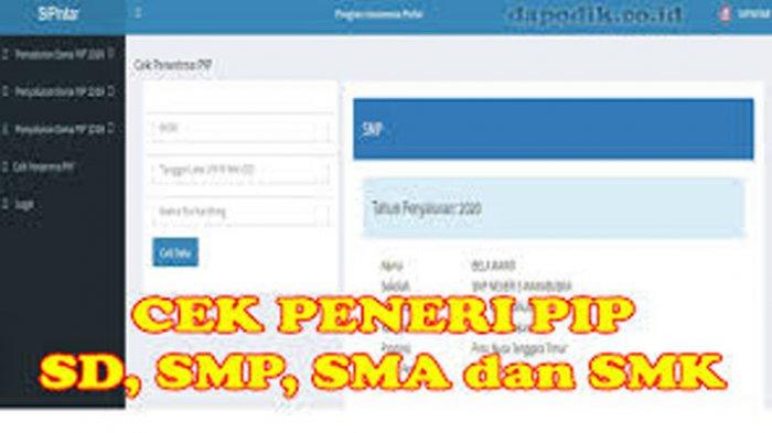 Kemendikbud pip smk cek sma penerima nisn