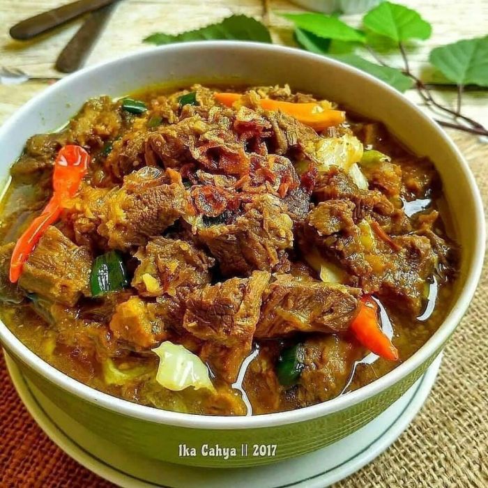 Cara buat tongseng daging resep solo