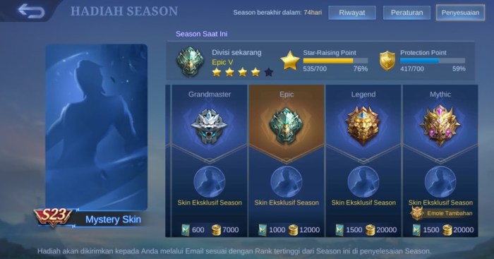 Cara cepat solo epic ke legend