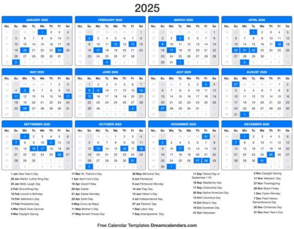 Kalender 2025 lengkap hari libur nasional dan cuti bersama Indonesia