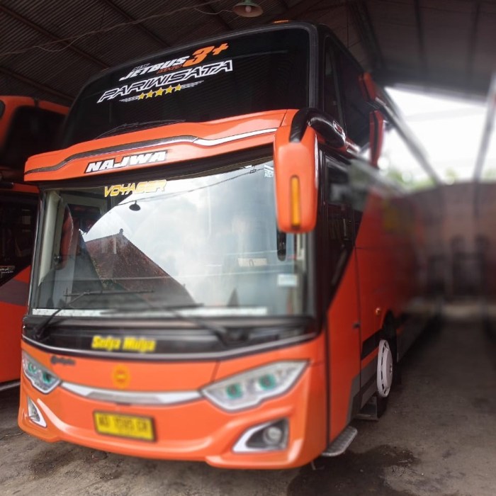 Bus wisata yes solo jawa tengah