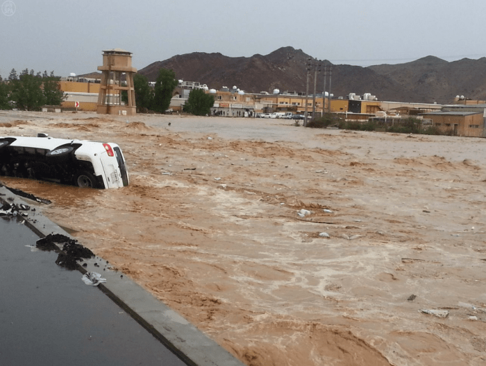 Saudi floods severe hujan banjir tanah expatwoman islami september