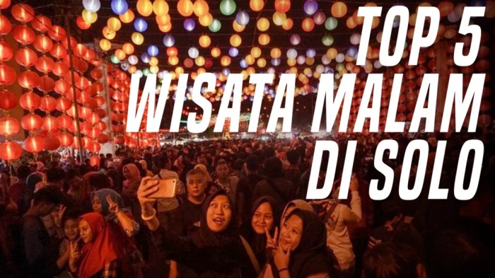 Wisata malam di solo