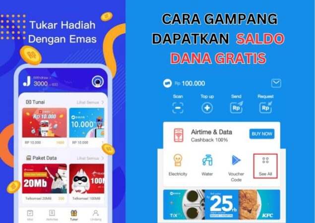 Cara mendapatkan saldo Dana gratis dan aman