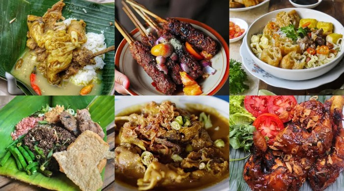 Makanan di pasar gede solo