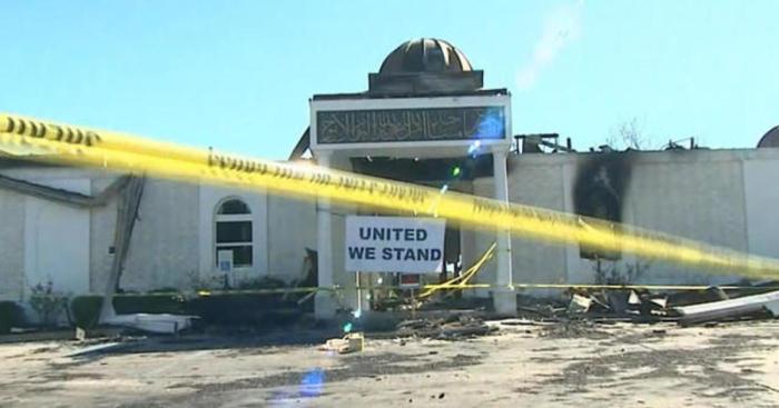 Pembakaran masjid di texas amerika