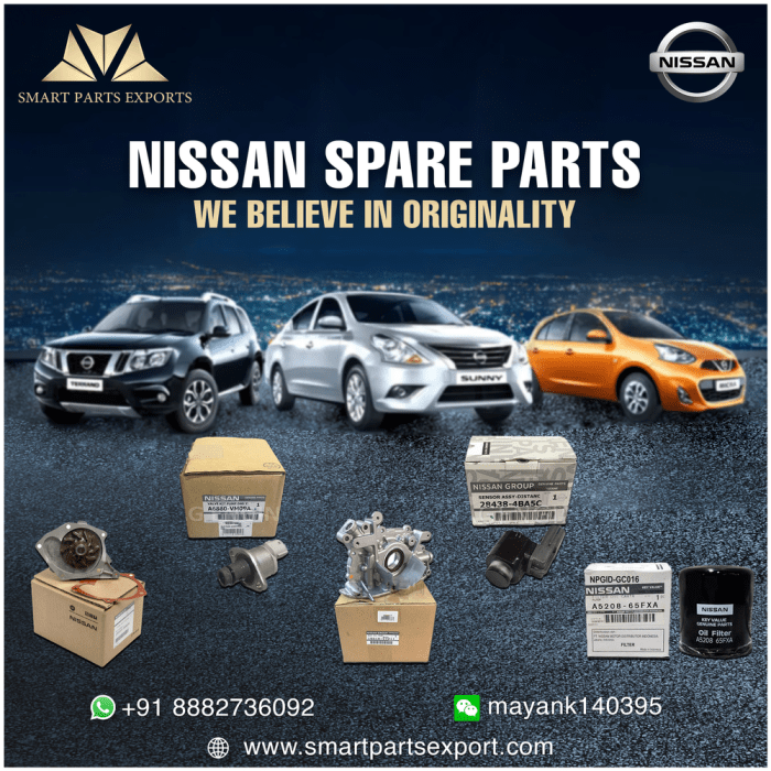 Bagian spare part bengkel resmi nissan kota solo